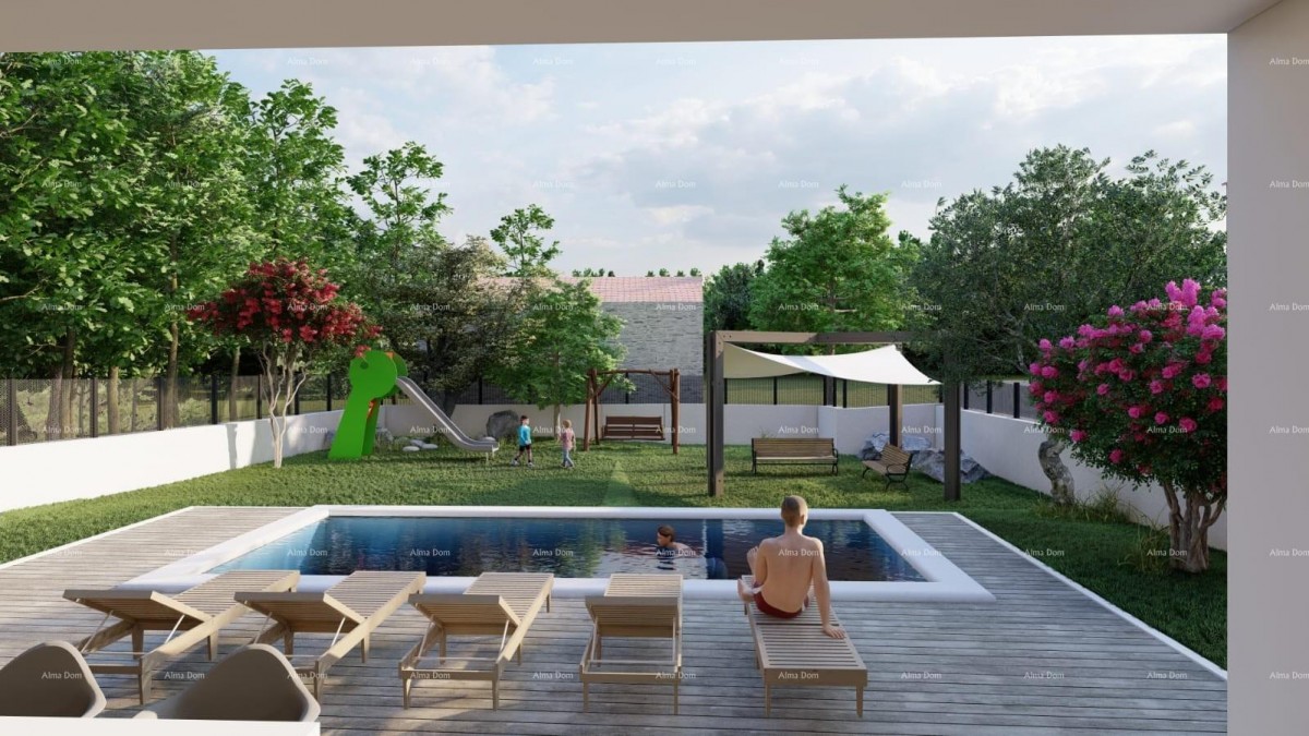 ГАЛИЖАНА - Продажа современного дома с бассейном, джакузи и видом на море! 5