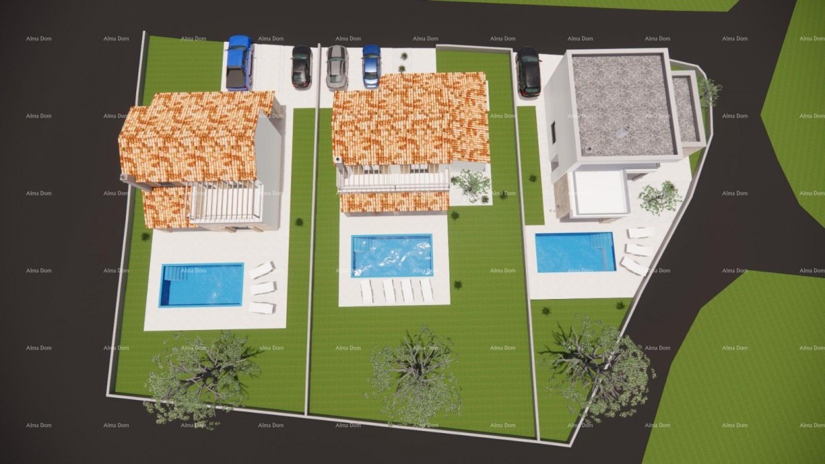 Prelepa vila s bazenom, located in a peaceful setting of Červar. 4