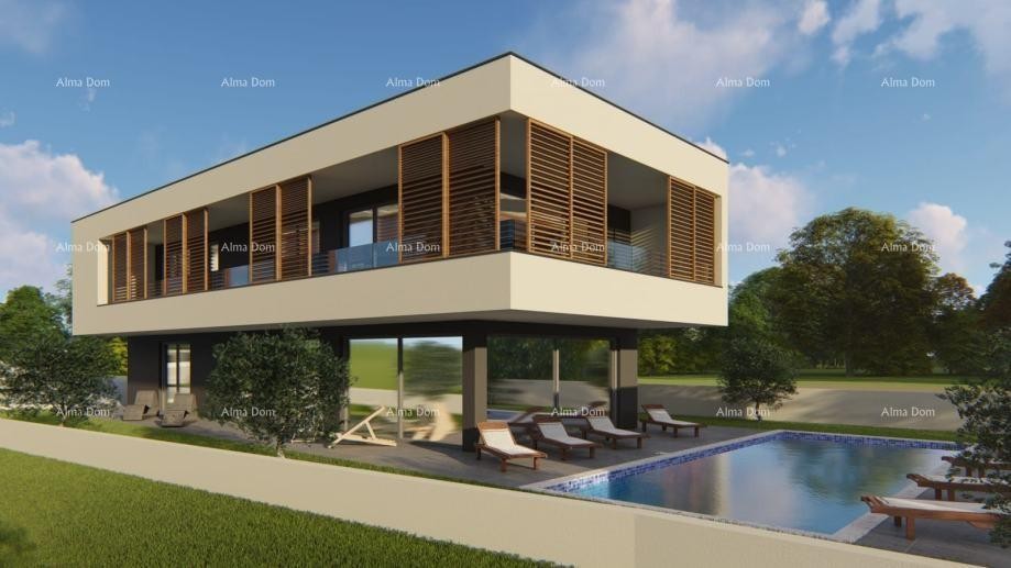 In vendita terreno edificabile di 787 m2 con permesso di costruzione – Svetvinčenat 1