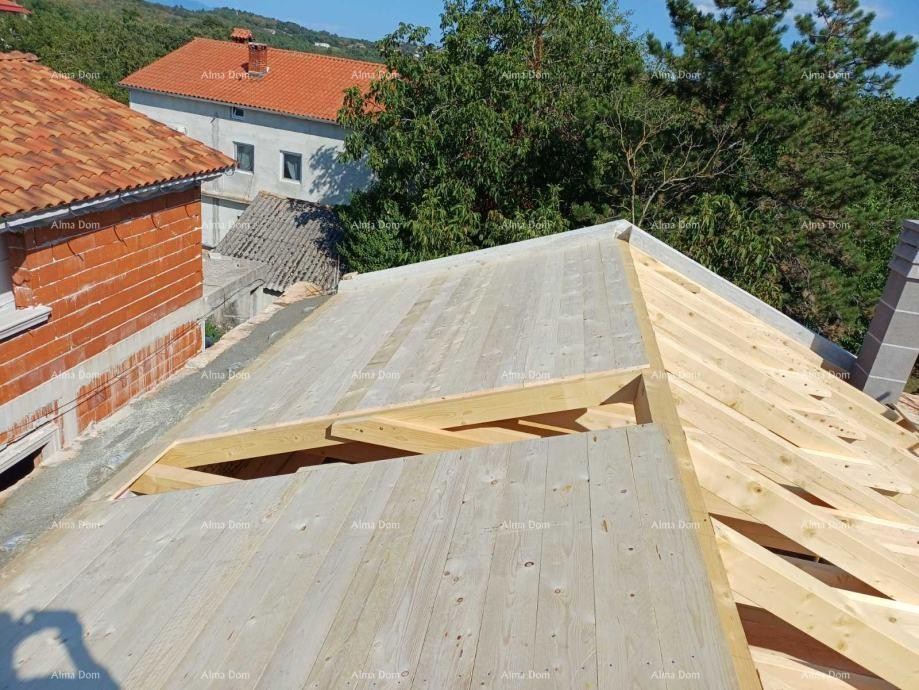 Samostojeća kuća u izgradnji – Tinjan 9