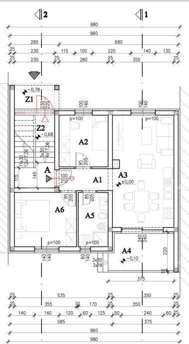 Пула, квартира в новостройке на Веле Врху, 58 м² 8