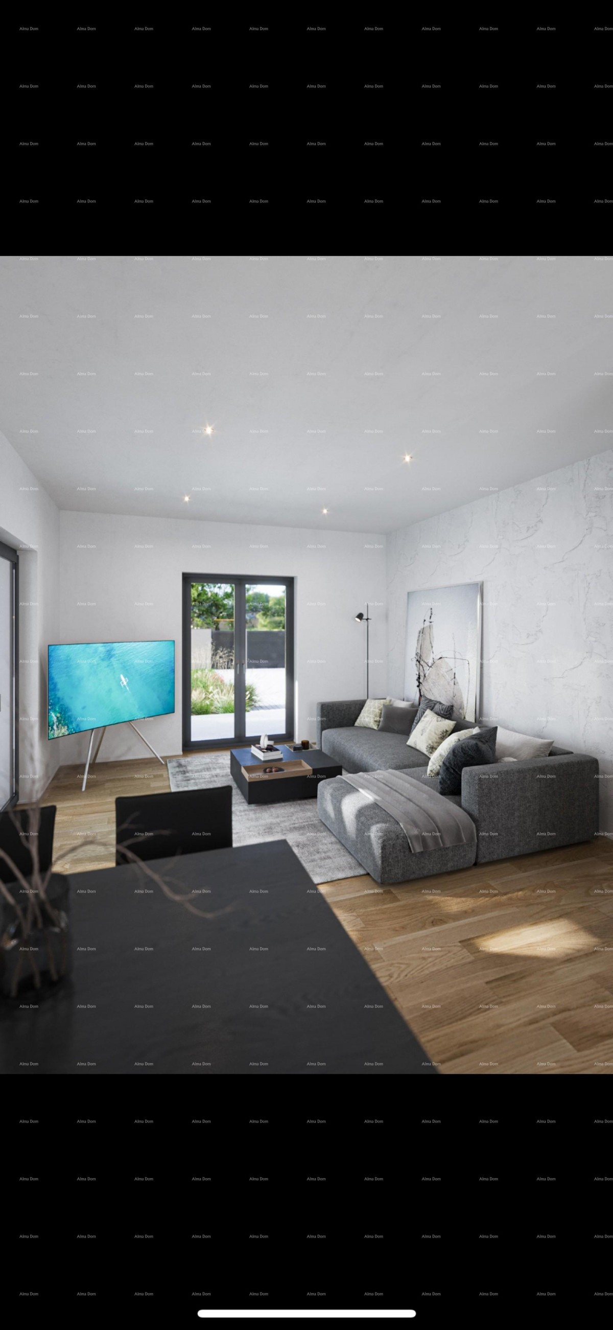 House in shell construction phase with a pool – a quiet location for the perfect family home or vacation. 9