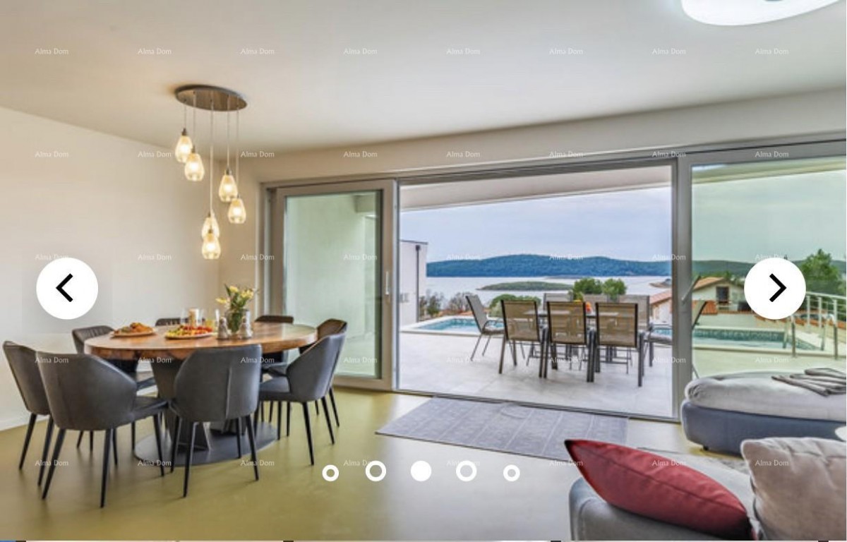 Čudovita vila s pogledom na morje. POMER 11