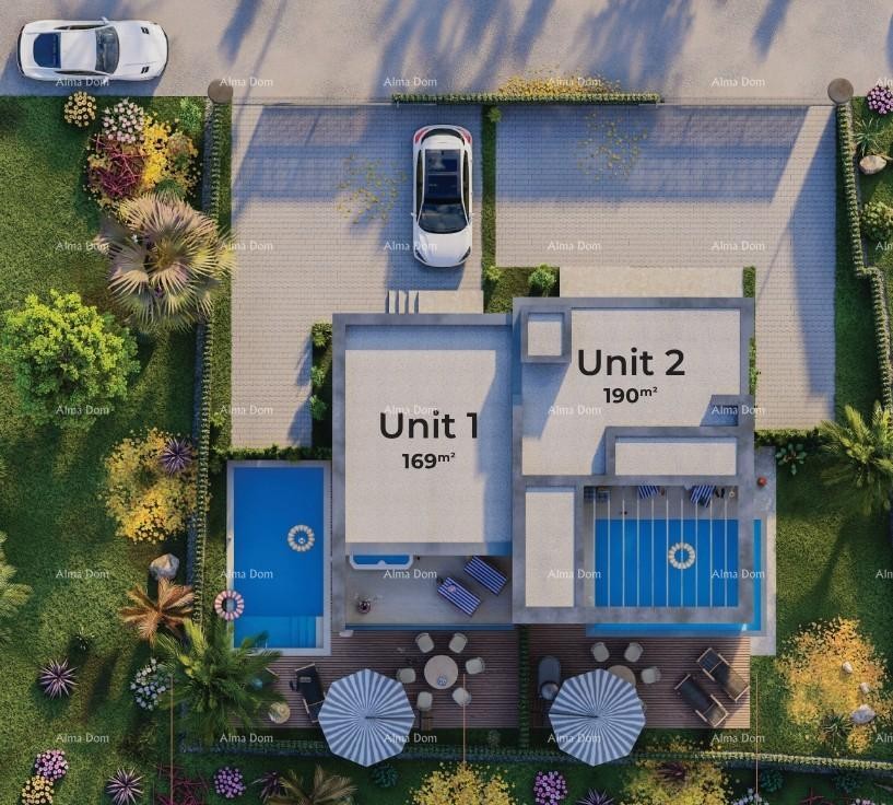 Продажа - Дуплекс вилла в средиземноморском стиле с бассейном и видом на море, Медулин! 6