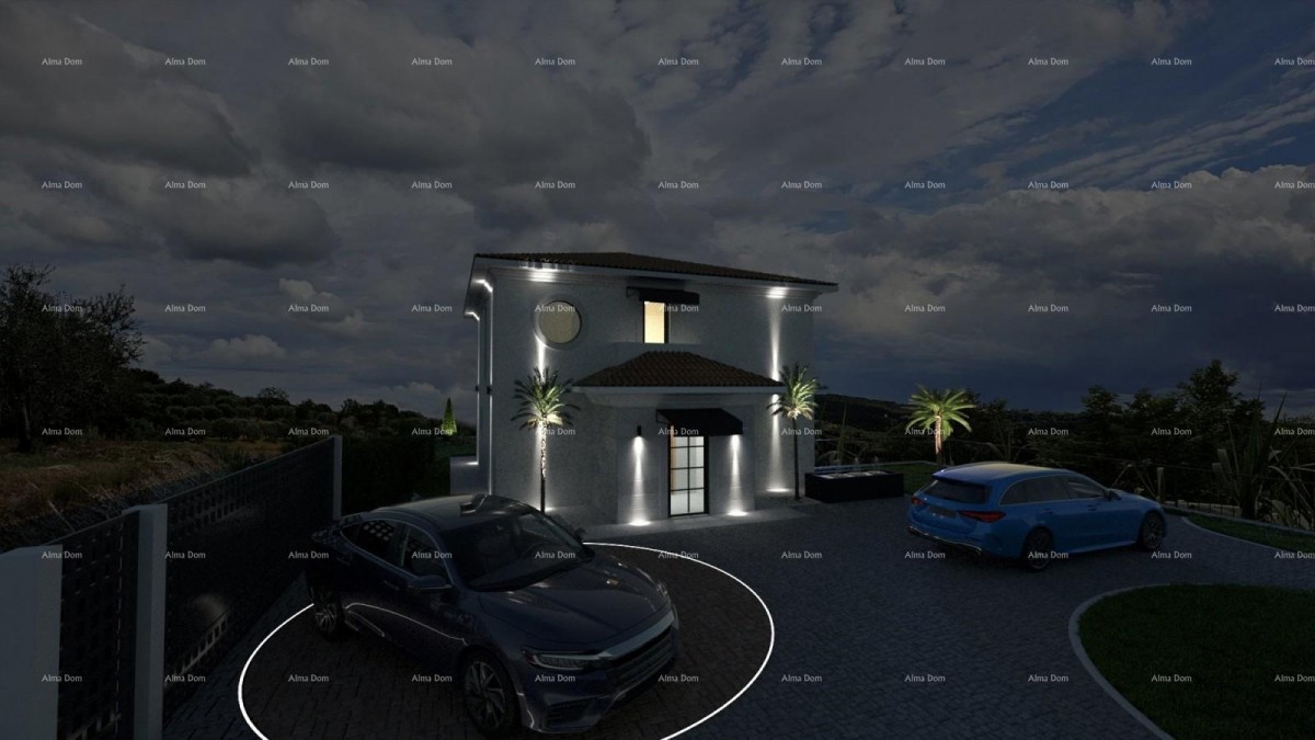 Buje, villa di lusso con piscina 12