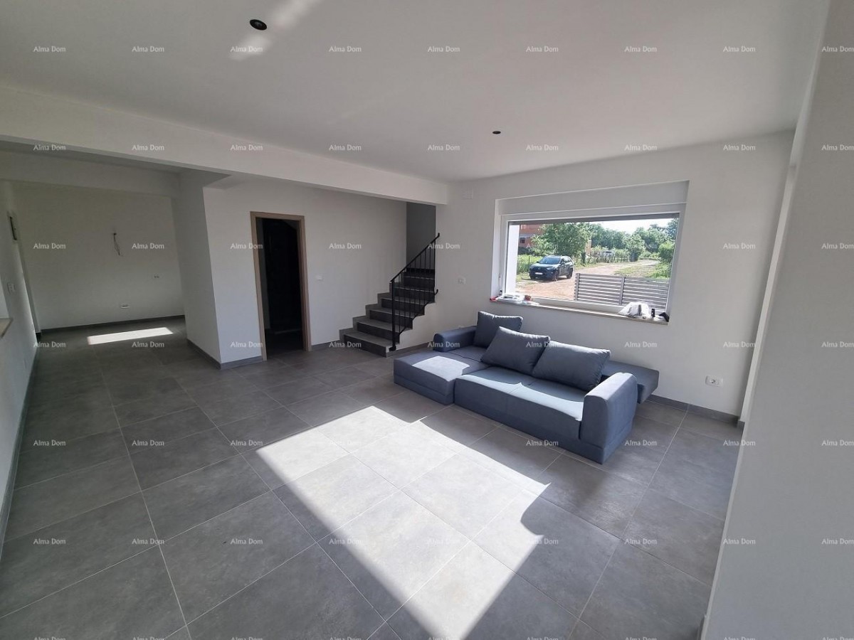 Modern duplex house with a rooftop terrace and panoramic sea view. 2