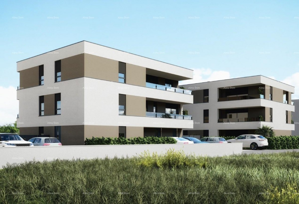 PULA, Valdebek - Prostrani stan u za prodaju, 2 terase, novogradnja / B4 7