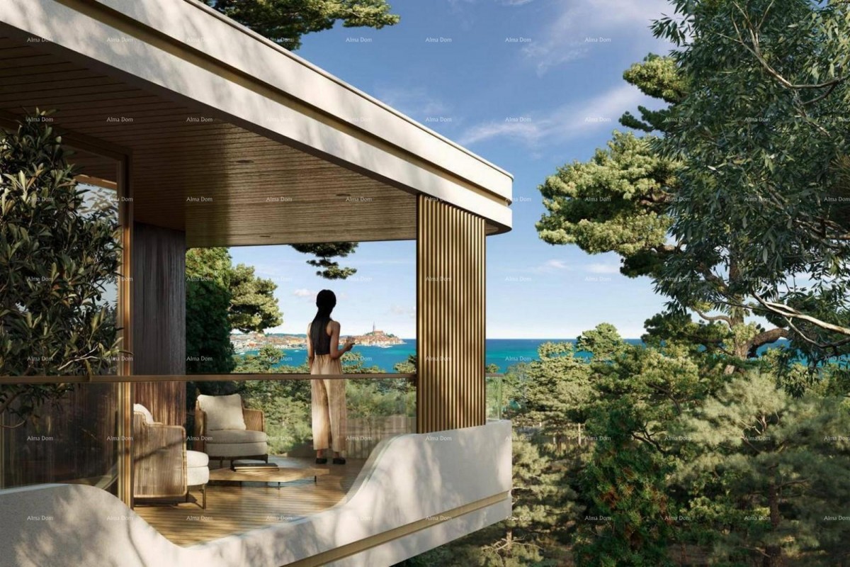 ROVINJ - prodaja stana u luksuznoj rezidenciji uz more / S16 13