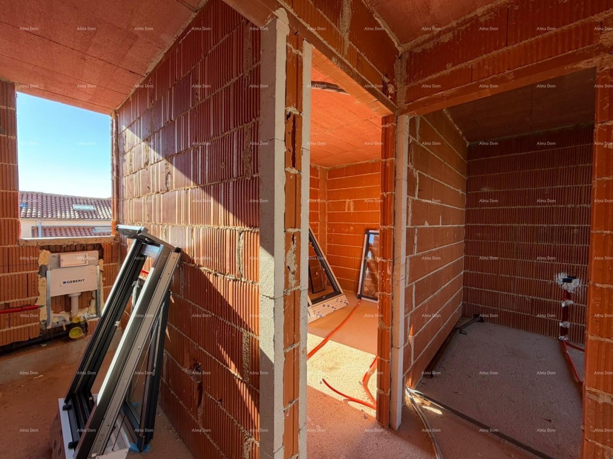 Prodaja modernih stanov v novem stanovanjskem projektu, pogled na morje, Štinjan, B4 15