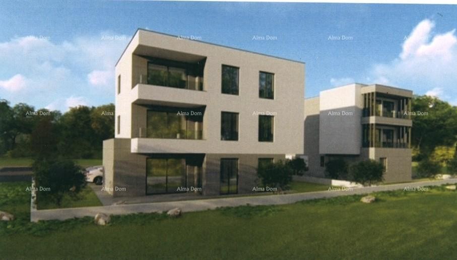 Ekskluzivno! Gradbena parcela s pravnomočnim gradbenim dovoljenjem – 6 stanov, 300 m od morja, Medulin! 12
