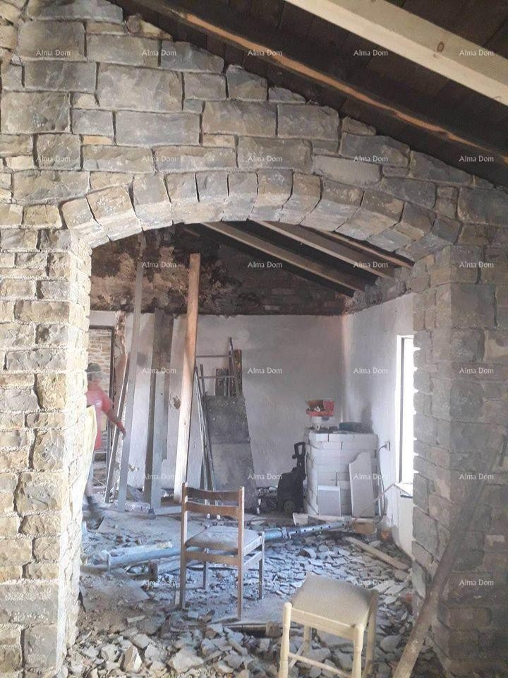 Prodaja kamene kuće u roh-bau fazi, Motovun! 2