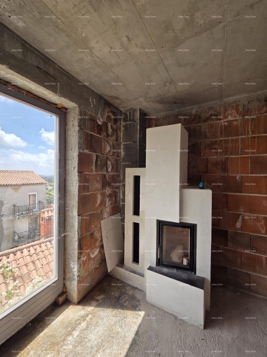 In vendita casa in fase rohbau con vista panoramica – Galižana, Istria 9