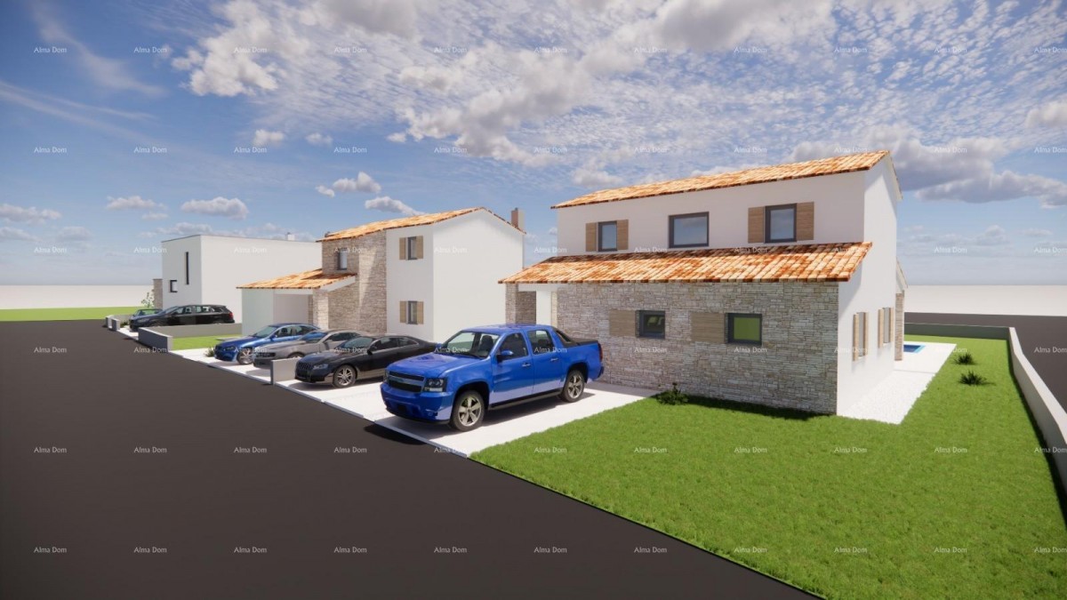 Prelepa vila s bazenom, located in a peaceful setting of Červar. 3