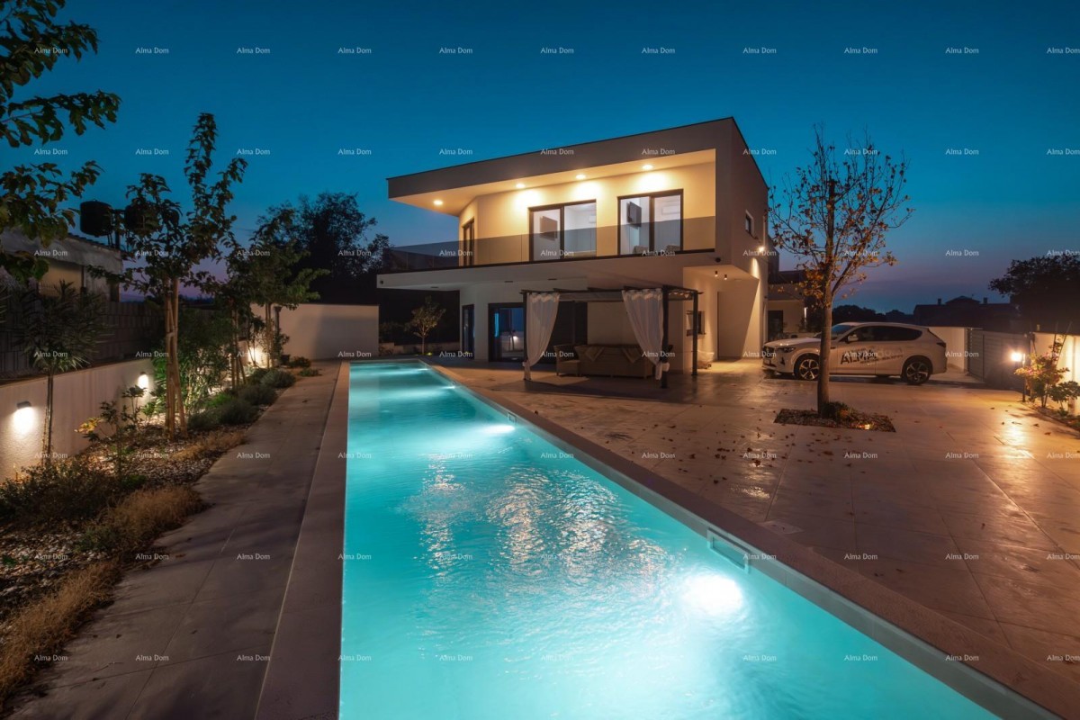 Vendita - villa nuova, moderna ed esclusiva con piscina, Volme, Pula! 10