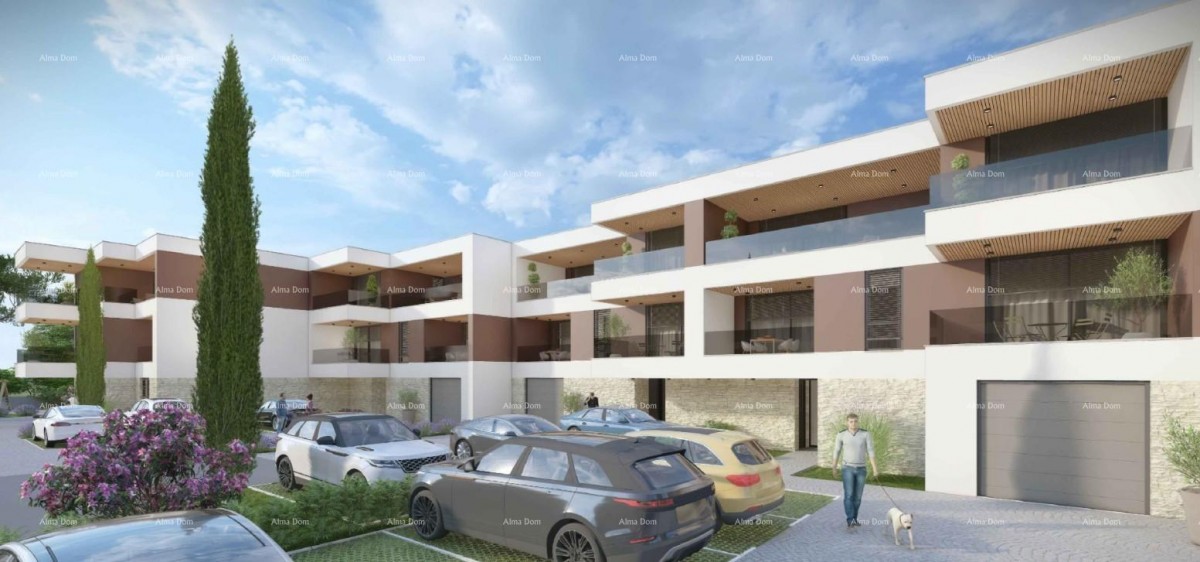 Prodaja stan v novogradnji z garažo, parkirnim mestom in shrambo, Pula! 9