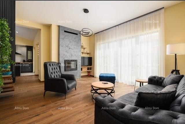 Роскошная, полностью меблированная вилла в Истрии с студией, бассейном и видом на море, Канфанар! 7