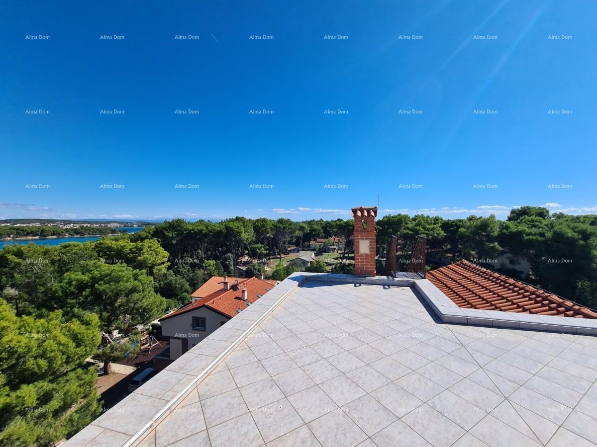 Istra. Premantura.Troetažni stan s krovnom terasom! 100 metara do mora. 42