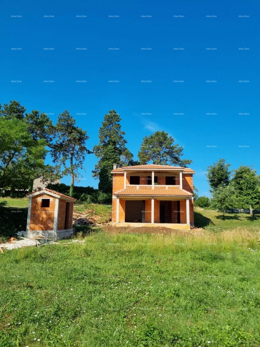 Prodaja samostojeće kuće u Roh-Bau fazi s okućnicom  - Pazin okolica 11