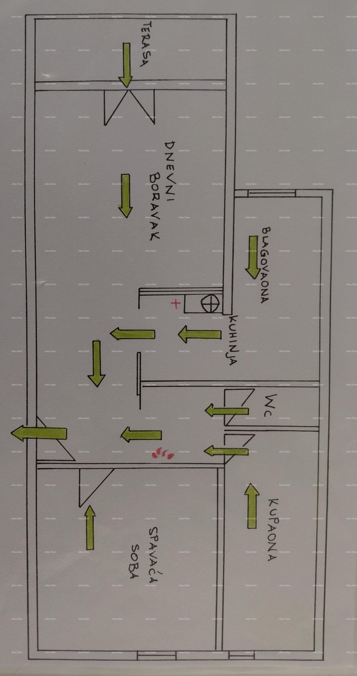 POREČ – ŠPADIĆI, STAN 74,29 m²,  2 MINUTE OD PLAŽE 11