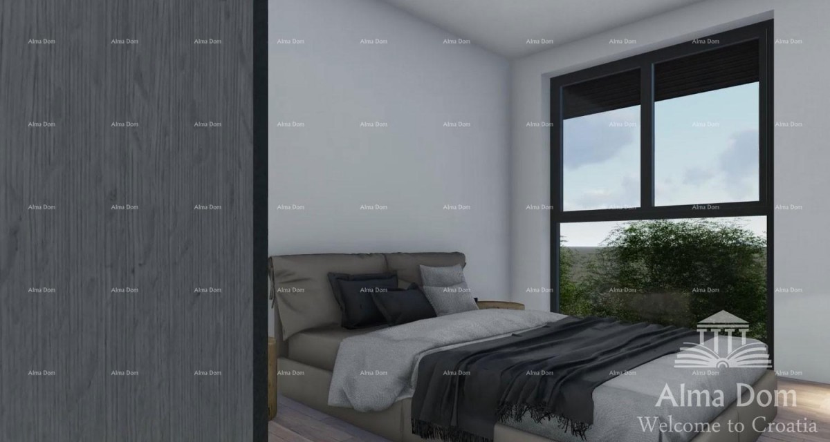 Pula, nov projekt! Večstanovanjska, moderna zgradba z dvigalom, blizu centra. Začeta gradnja v neposredni bližini trgovskega centra City Mall. 8