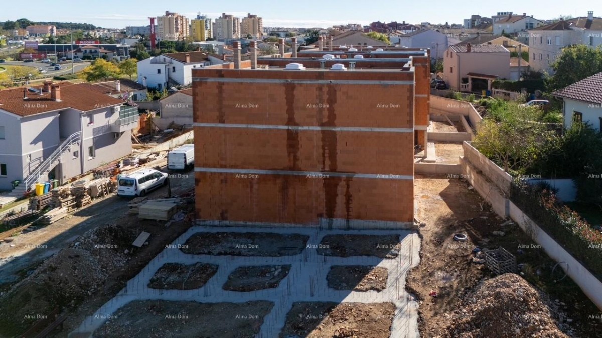 Prodaja - Moderno stanovanje v novem zasebnem stanovanjskem kompleksu v Šijani, Pula! E-C 21