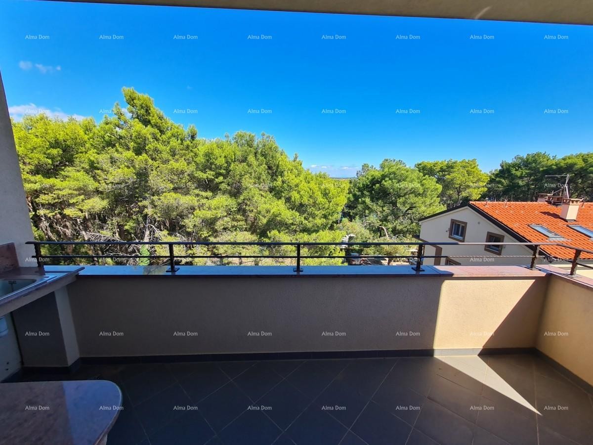 Istra. Premantura.Troetažni stan s krovnom terasom! 100 metara do mora. 18