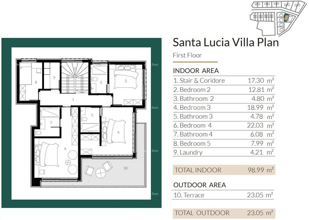 Vendita di ville moderne in una bellissima zona residenziale, Umago 10