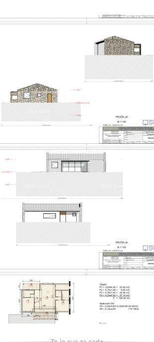 Zazidljivo zemljišče Pavićini s projektom 3