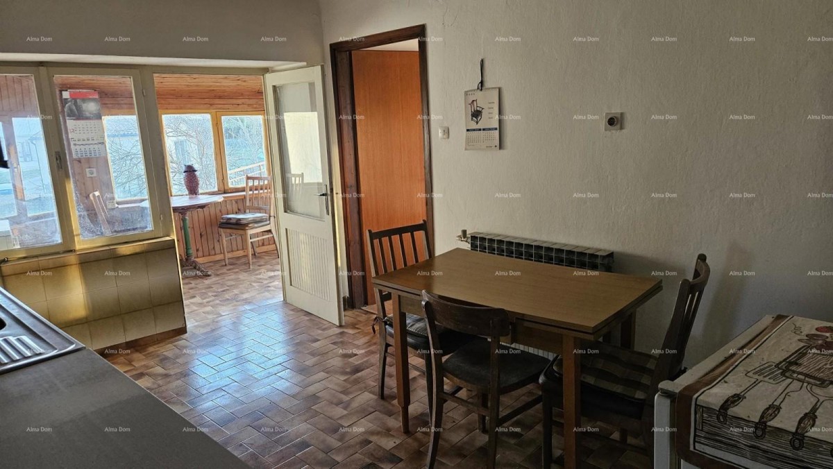 ŽMINJ (okolice) - odlična kamena kuća s dvorištem 6