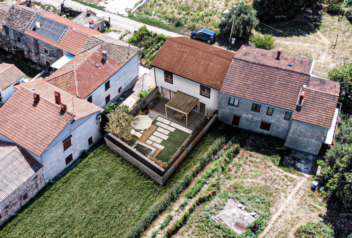 Građevinsko zemljište sa dozvolom, Muntić. Pripremljen teren za gradnju. 1