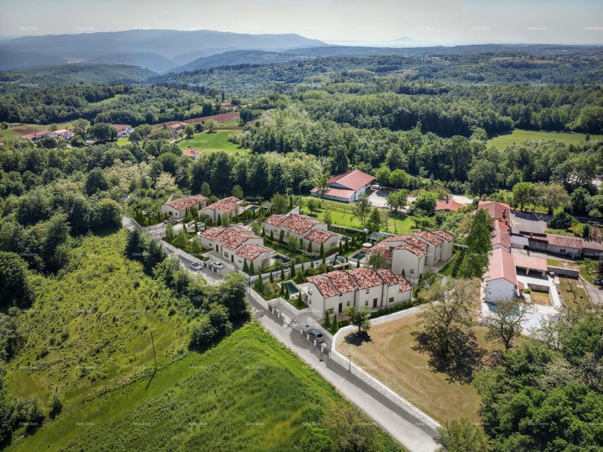 Novo! Prodaja velikog građevinskog zemljišta s projektom izgradnje stambenog naselja, Barban! 4