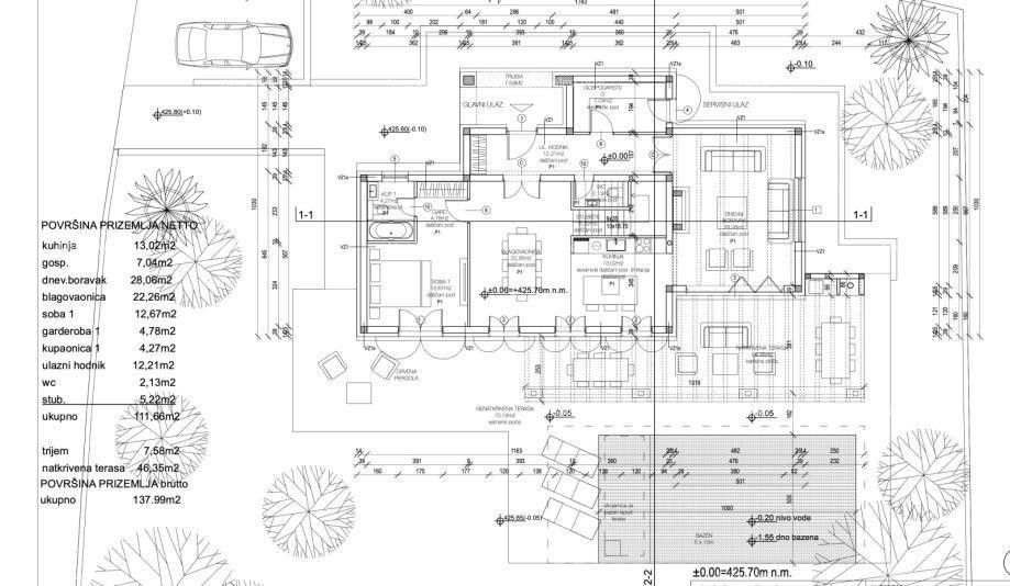 Gračišće, nova vila zgrajena v mediteranskem slogu 6