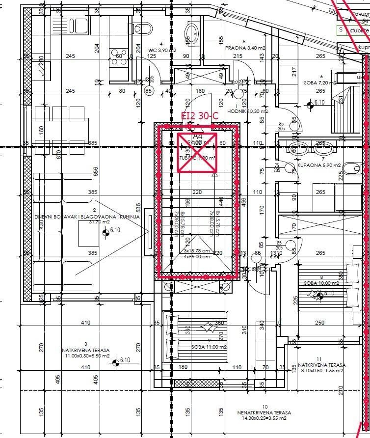REZERVIRANO- Stan u novom stambenom projektu, Pula! A4 11