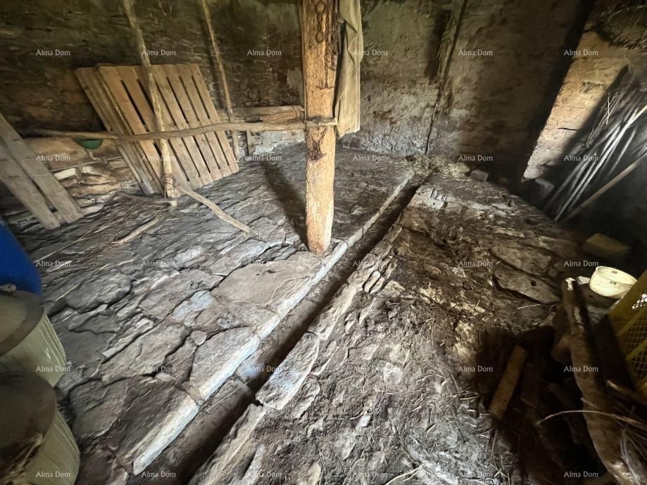 Vecchia casa di pietra in Istria, Buie 6