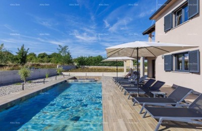 For sale: Luxury villa with a pool in a green oasis near Labin.