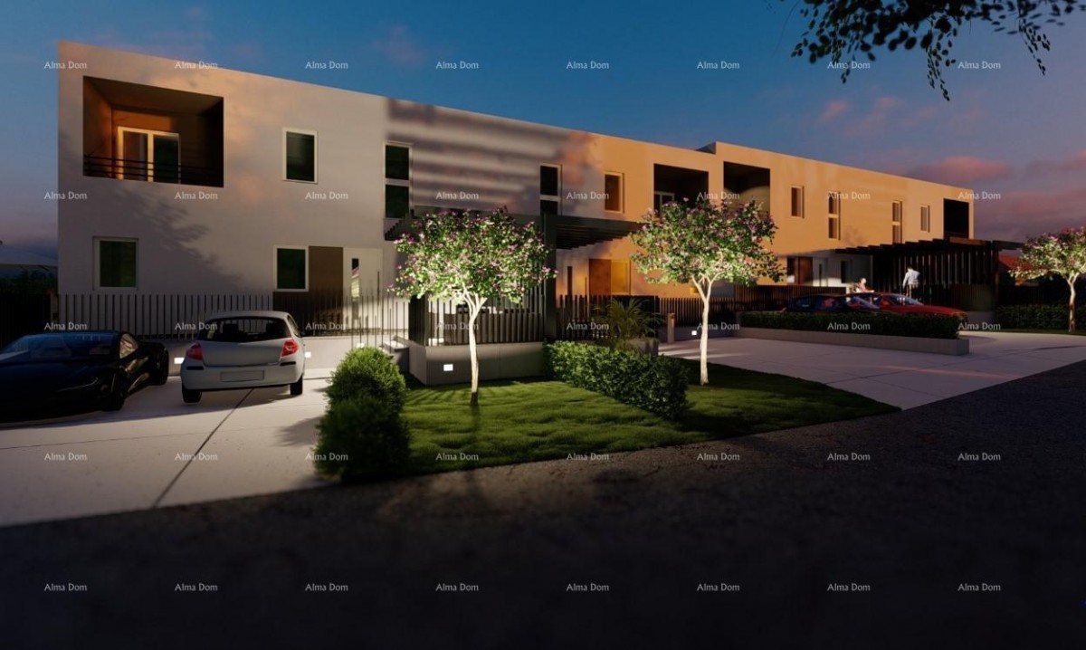 POREČ - Moderna dvojna kuća s dvorištem (Kuća A) 12