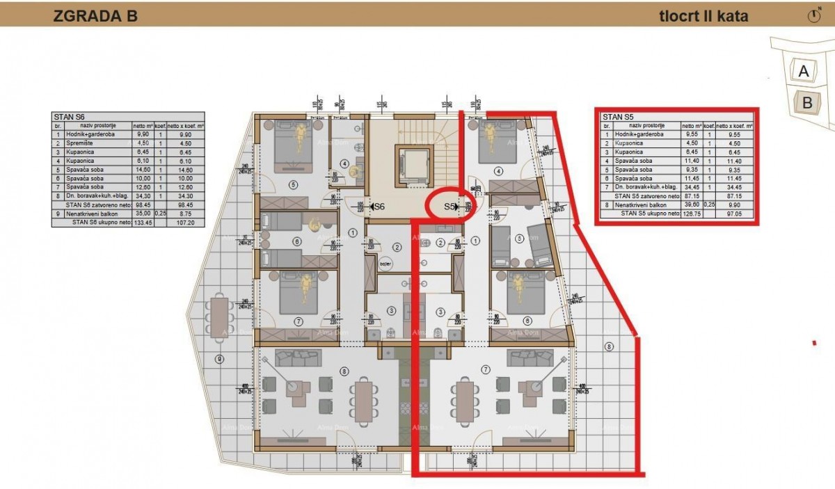 Роскошные апартаменты на продажу в эксклюзивном месте, Песчана Увала, Пула! 5