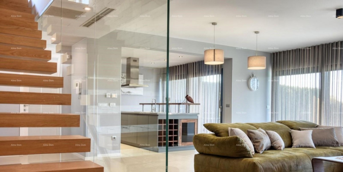 МОДЕРНАНАЯ РОСКОШНАЯ ВИЛЛА С БАССЕЙНОМ 500 М ДО МОРЯ 4