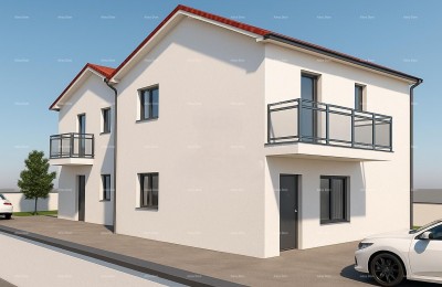 Новая постройка: двойной дом в Каштеле