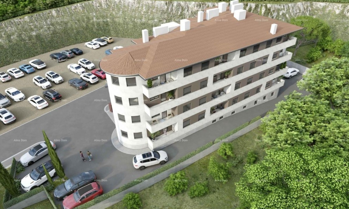 Продажа квартир в строящемся новом жилом комплексе, недалеко от суда, Пула! 9