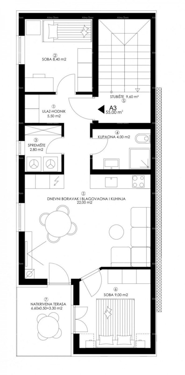 ПУЛА, Новостройка! A3 8