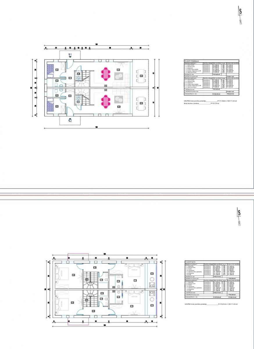 Дуплекс с бассейном с 2 13