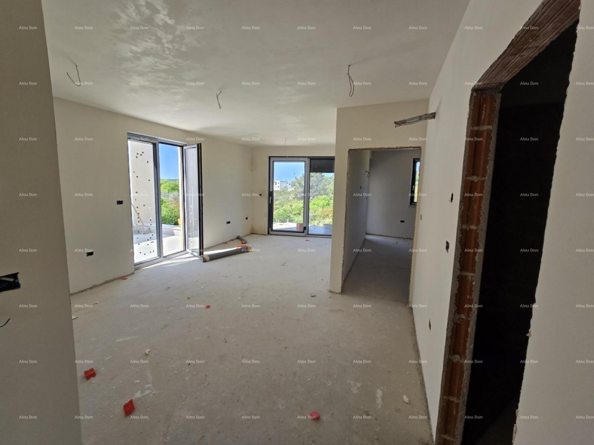 Appartamento moderno arredato a Medulin, a 2 km dal mare, ideale per famiglie o come investimento. 1