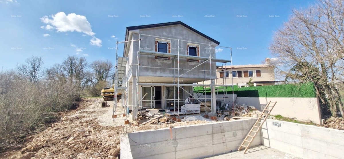 Sale of a modern house with a pool in a quiet and beautiful Istrian location,  Svetvinčenat! 4