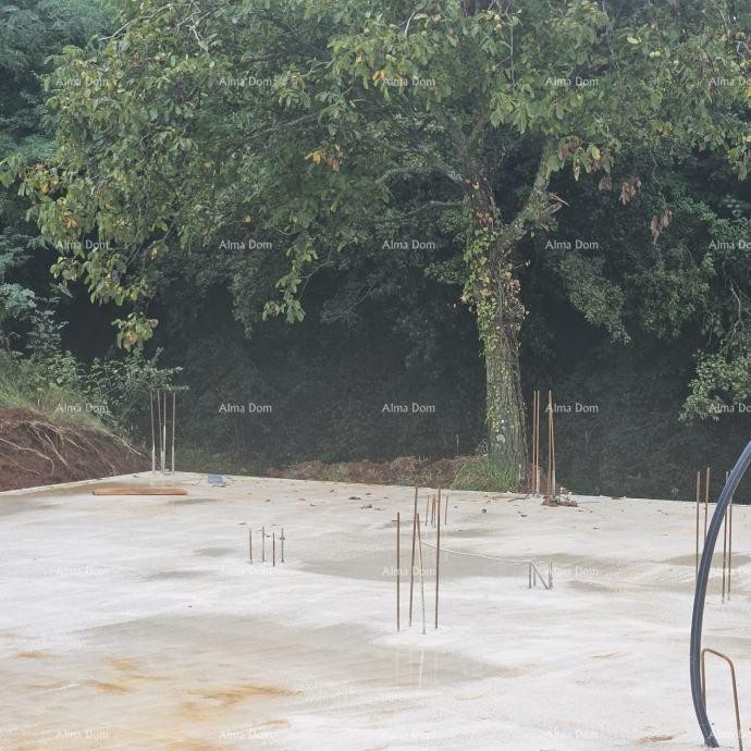 Sale - construction land with permit and started construction, near Barban! 5