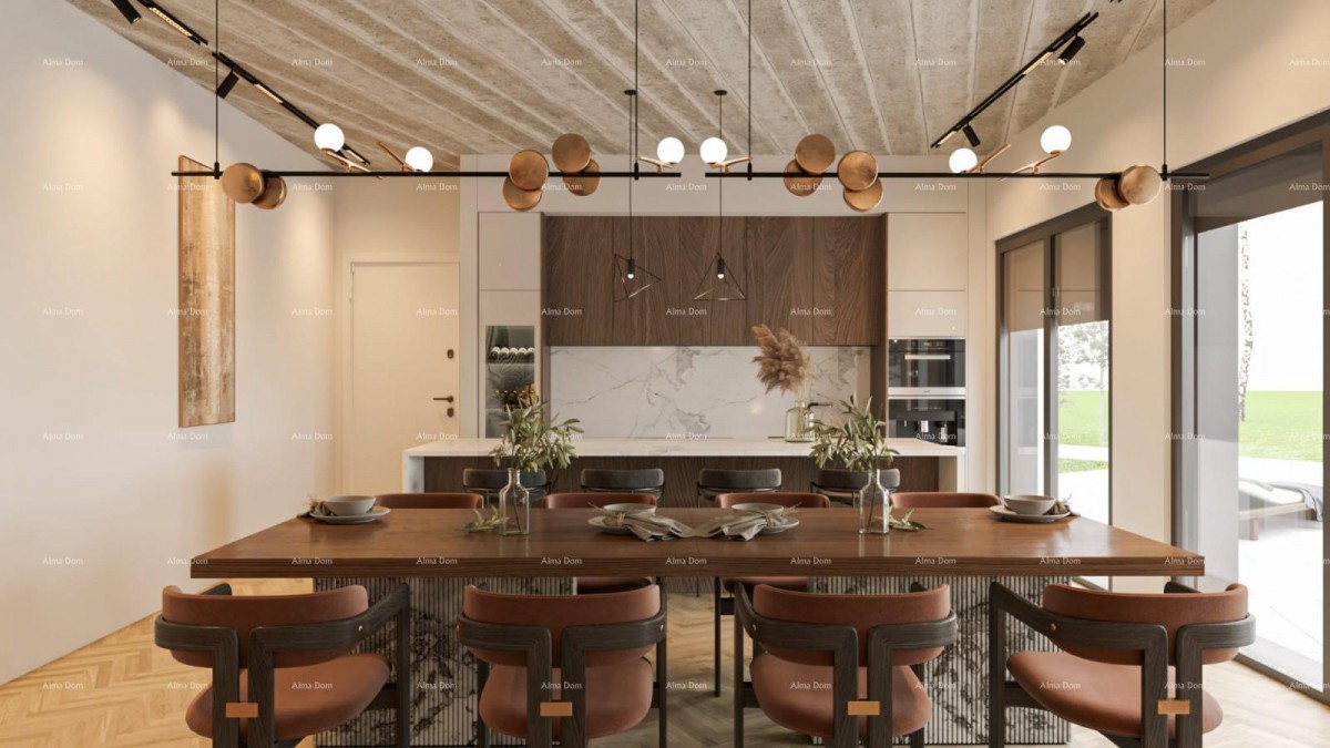 Продажа строительного участка с разрешением на строительство современного семейного дома, вблизи Барбана! 7