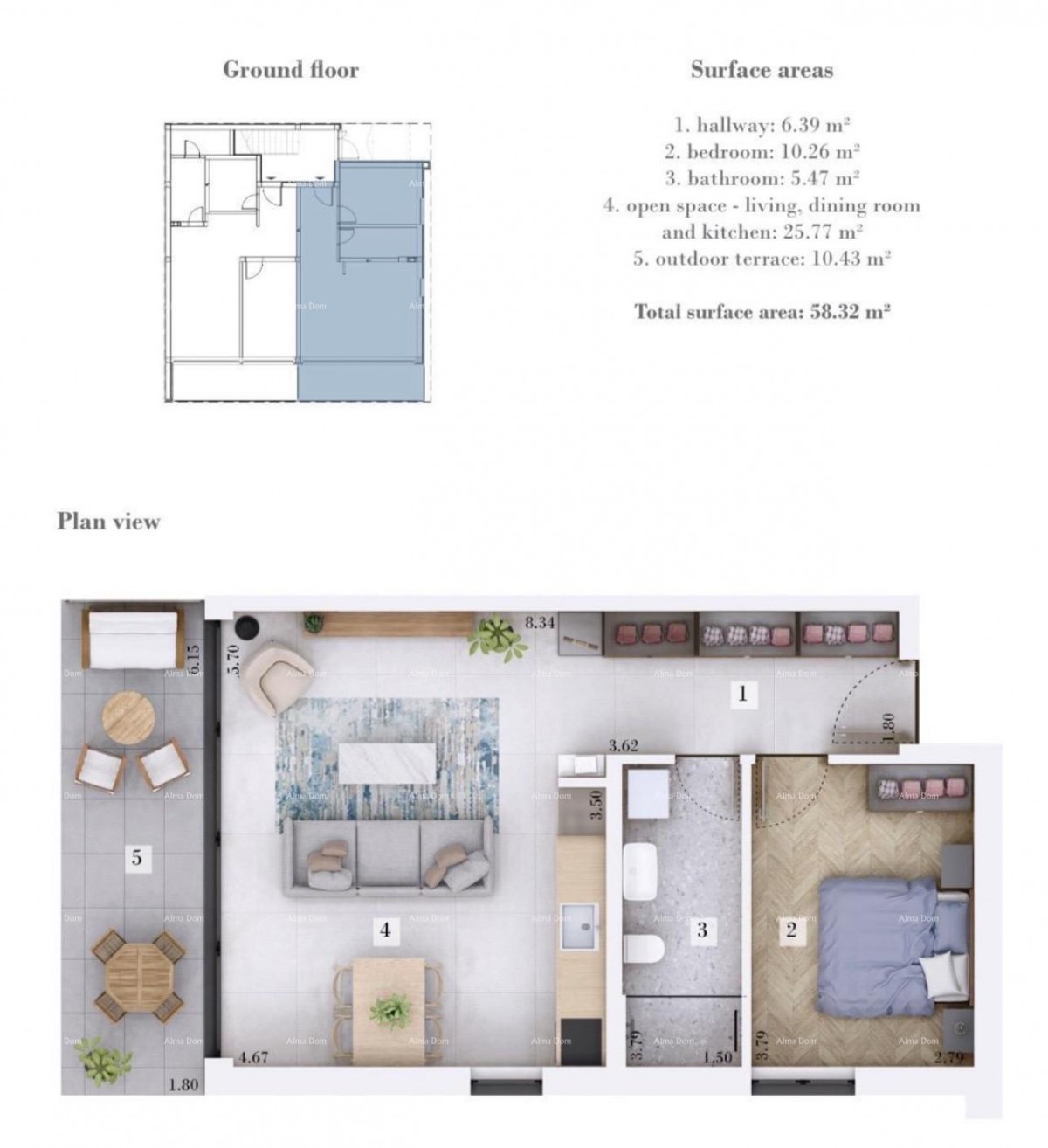 Vendita - Appartamento in costruzione con giardino e posto auto, vicino al villaggio di Rovigno! 8