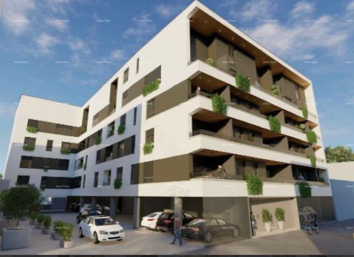 A modern apartments for sale in a new building, center, Pula! 1