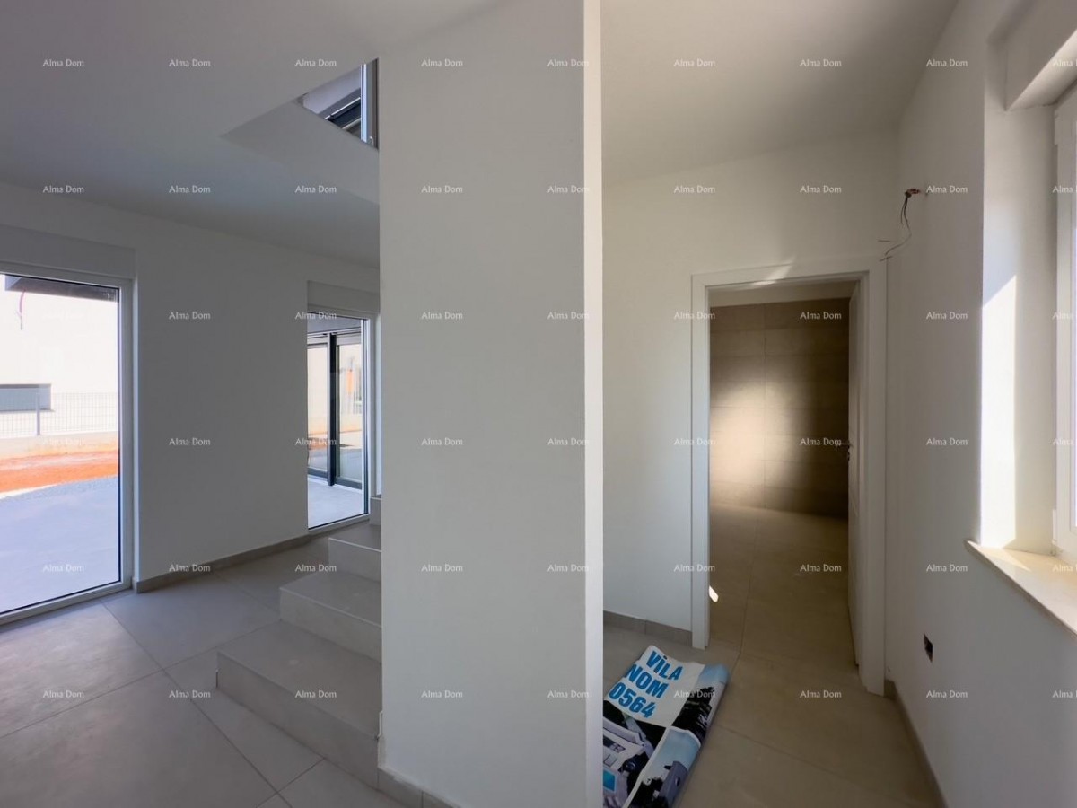 1 km do centra Medulina. Prodaja nove hiše s bazenom na odlični lokaciji, blizu morja! 6