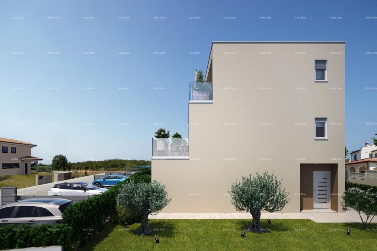 Moderna novogradnja s dva stana in panoramskim pogledom na morje – Žbandaj, Poreč 10